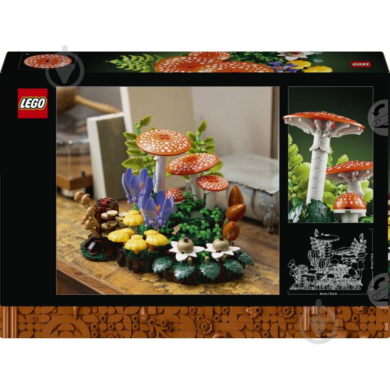 Конструктор LEGO Botanical Лесные грибы 11505 - фото 2