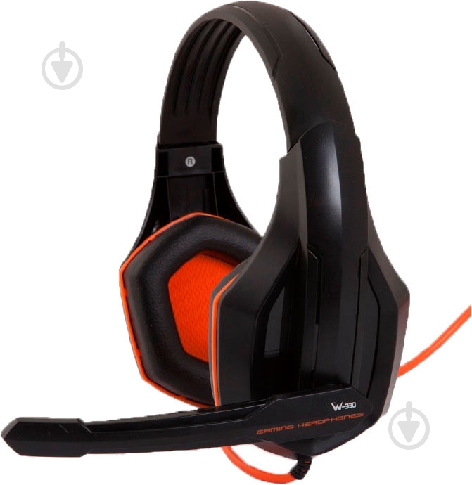 Навушники Gemix W-330 PRO black/orange - фото 1 Навушники Gemix W-330 PRO black/orange - фото 1