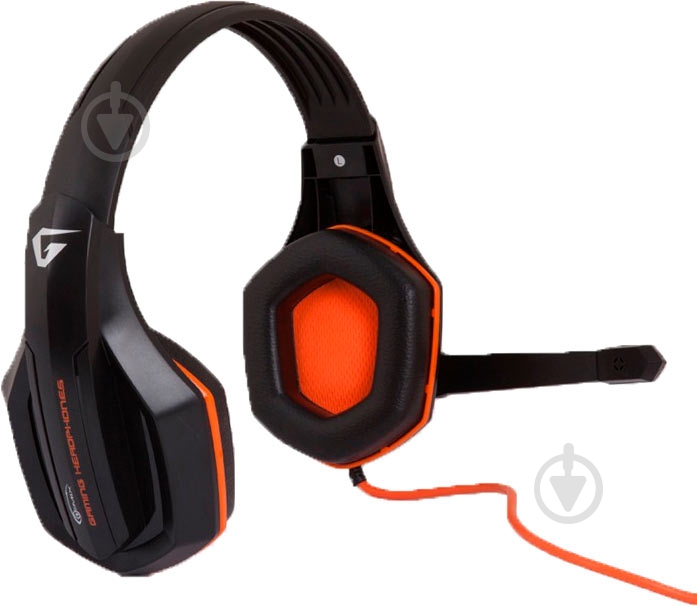 Навушники Gemix W-330 PRO black/orange - фото 4 Навушники Gemix W-330 PRO black/orange - фото 4
