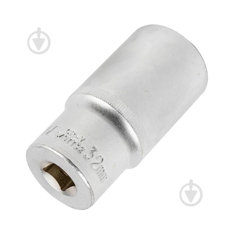 Головка глибока 32 мм 1/2'' 12-гранна Forsage F-5497732 - фото 2 Головка глибока 32 мм 1/2'' 12-гранна Forsage F-5497732 - фото 2