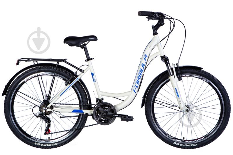 Велосипед Formula 26" 18"(46 см) OMEGA OPS-FR-26-727 белый - фото 1 Велосипед Formula 26" 18"(46 см) OMEGA OPS-FR-26-727 белый - фото 1