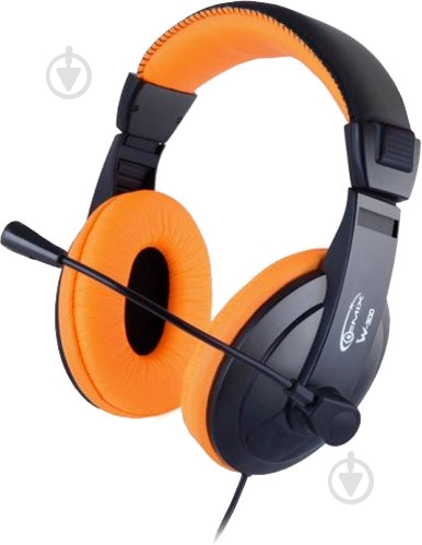 Наушники Gemix W-300 black/orange - фото 2 Наушники Gemix W-300 black/orange - фото 2