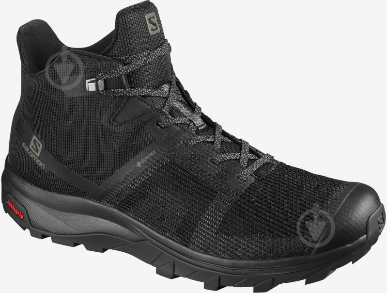 Черевики Salomon OUTline Prism mid GTX L41120000 р.42 чорний - фото 1