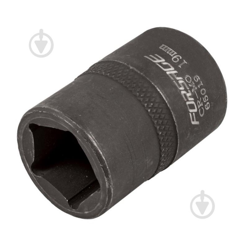 Головка ударна 1/2'', 19 мм (5 г.) Forsage 1 шт. F-65019 - фото 2