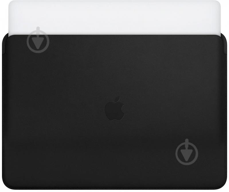 Чохол Apple Leather Sleeve MacBook 12'' black (MTEG2ZM/A) - фото 3