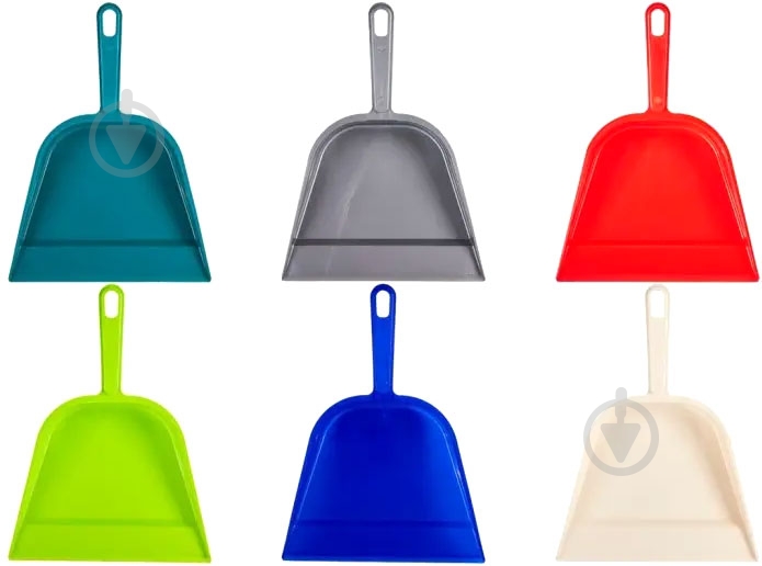 Совок для мусора Стандарт 13 см в ассортименте - фото 2