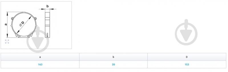 Держатель круглых каналов Вентс Пластивент d150 36 - фото 3