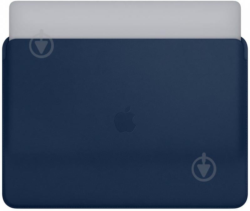 Чохол Apple Leather Sleeve MacBook Pro 13'' midnight blue (MRQL2ZM/A) - фото 2