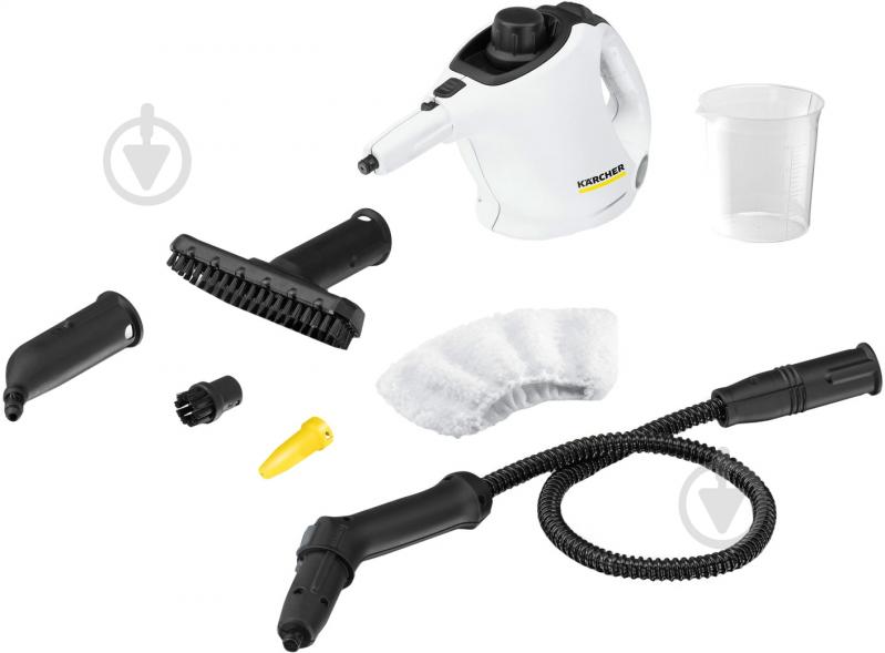 Пароочисник Karcher SC 1 Premium Floorkit + Склоочисник WV 1 Plus white - фото 1