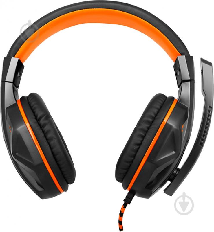 Наушники Gemix X-370 black/orange - фото 1 Наушники Gemix X-370 black/orange - фото 1