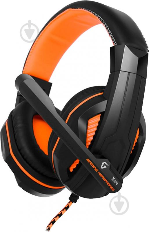 Наушники Gemix X-370 black/orange - фото 2 Наушники Gemix X-370 black/orange - фото 2