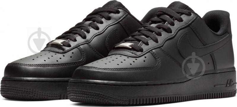 Кросівки жіночі зимові Nike AIR FORCE 1 07 315115-038 р.38 чорні - фото 1