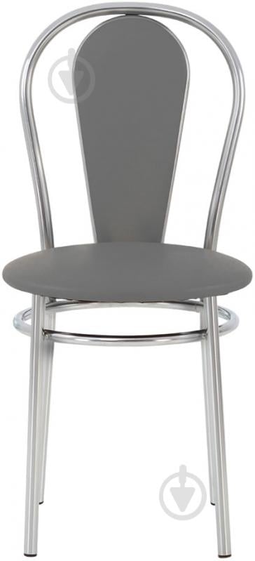 Стілець обідній Nowy Styl Florino Chrome BOX-4 V-2 хром/сірий - фото 2