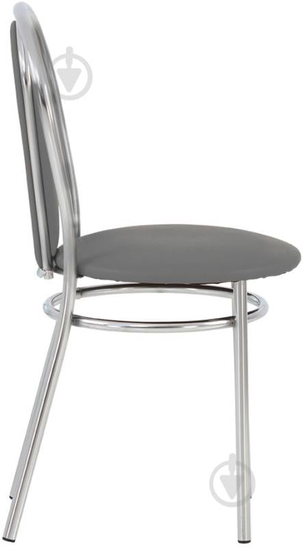 Стілець обідній Nowy Styl Florino Chrome BOX-4 V-2 хром/сірий - фото 3
