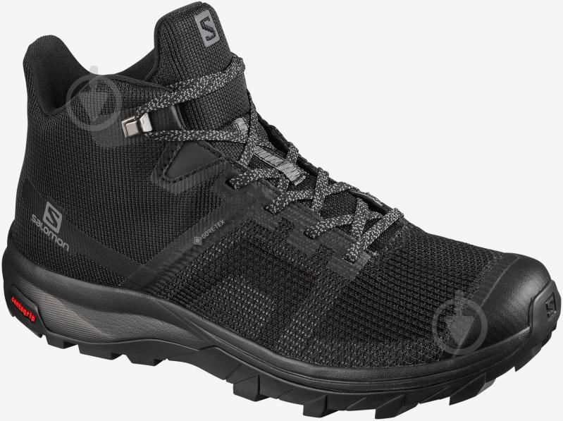 Черевики Salomon OUTline Prism mid GTX L41121100 р.38 2/3 чорний - фото 1