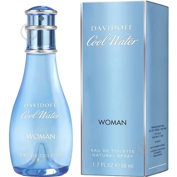 Туалетная вода Davidoff Cool Water 50 мл - фото 1