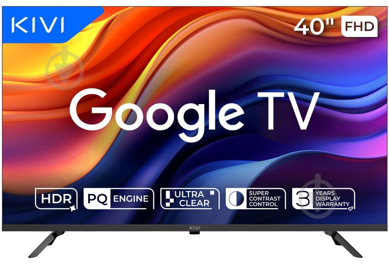 Телевизор Kivi 40'' 40F800KB - фото 1 Телевизор Kivi 40'' 40F800KB - фото 1