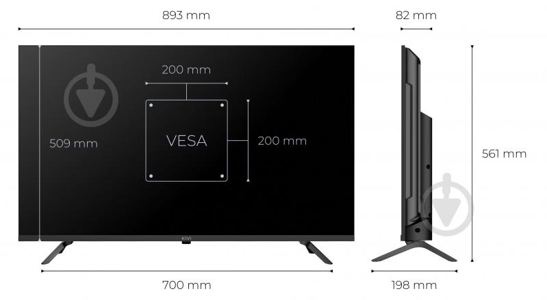 Телевизор Kivi 40'' 40F800KB - фото 11 Телевизор Kivi 40'' 40F800KB - фото 11