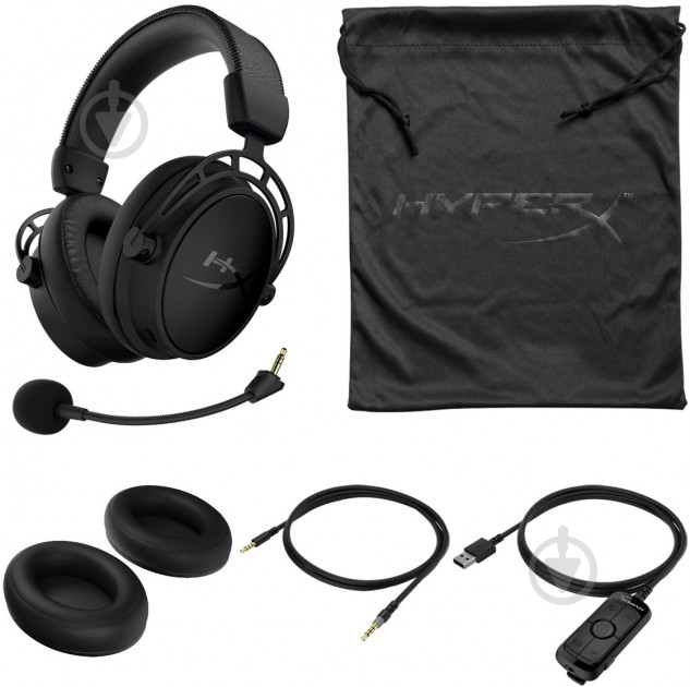 Наушники HyperX HX-HSCAS-BK/WW black - фото 7 Наушники HyperX HX-HSCAS-BK/WW black - фото 7