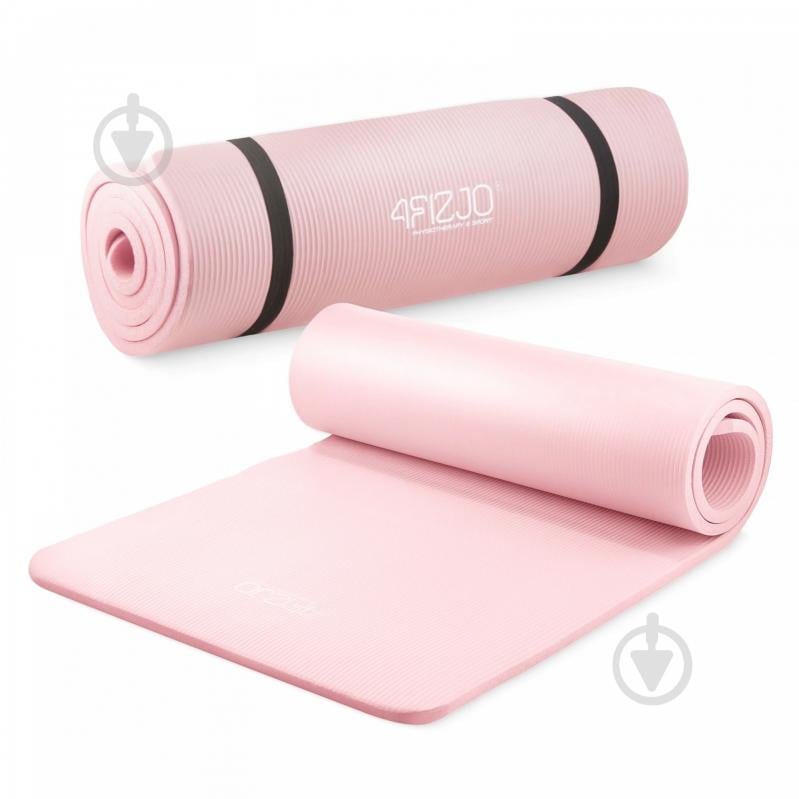 Коврик для йоги и фитнеса 4fizjo 180 x 60 x 1,5 см NBR Light Pink (P-5907739316998) светло-розовый - фото 5 Коврик для йоги и фитнеса 4fizjo 180 x 60 x 1,5 см NBR Light Pink (P-5907739316998) светло-розовый - фото 5
