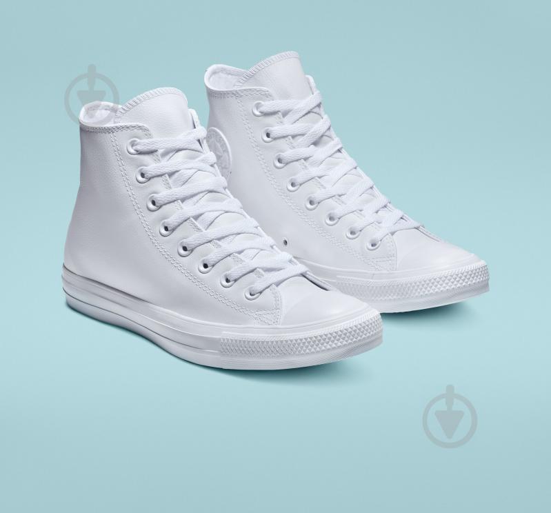 Кеди Converse CT A/S LTHR HI 1T406 р.37 білий - фото 9