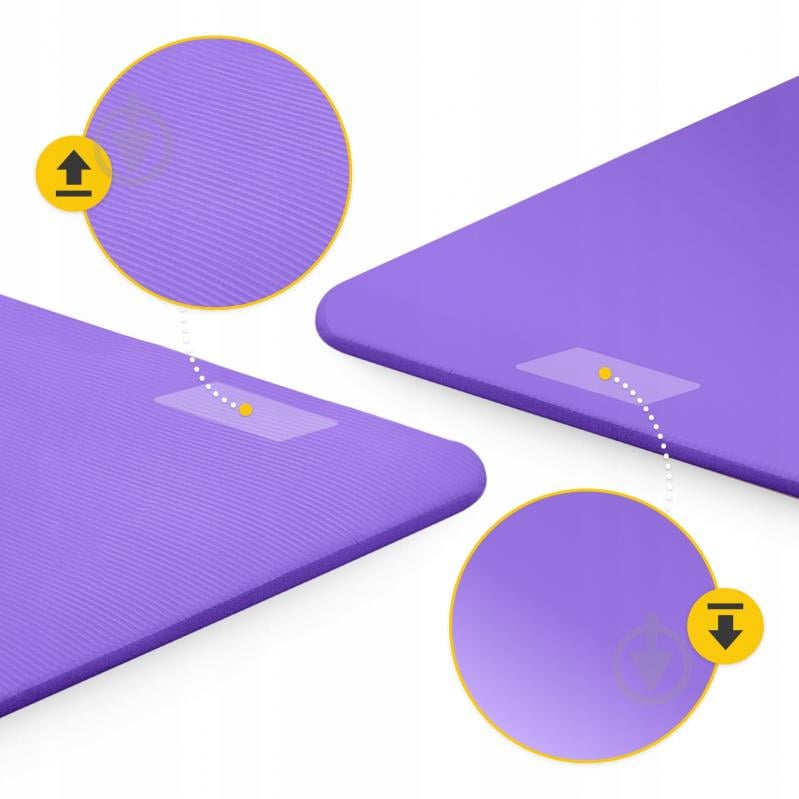 Коврик для йоги и фитнеса 4fizjo 180 x 60 x 1,5 см NBR Violet (P-5907739311542) фиолетовый - фото 8 Коврик для йоги и фитнеса 4fizjo 180 x 60 x 1,5 см NBR Violet (P-5907739311542) фиолетовый - фото 8