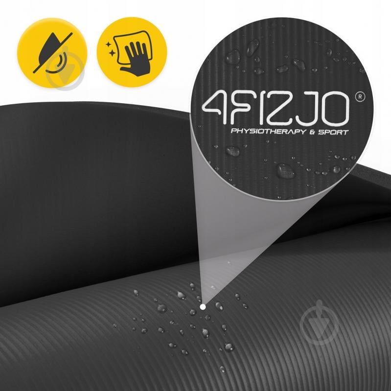 Килимок для йоги та фітнесу 4fizjo 180 x 60 x 1,5 см NBR Black (P-5907222931592) чорний - фото 11 Килимок для йоги та фітнесу 4fizjo 180 x 60 x 1,5 см NBR Black (P-5907222931592) чорний - фото 11