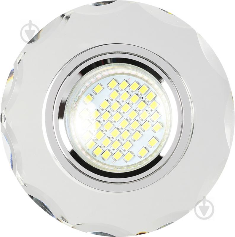 Светильник точечный Accento lighting MR16 с LED-подсветкой 3 Вт GU5.3 4000 К зеркальное стекло ALHu-MKD-E005 - фото 2