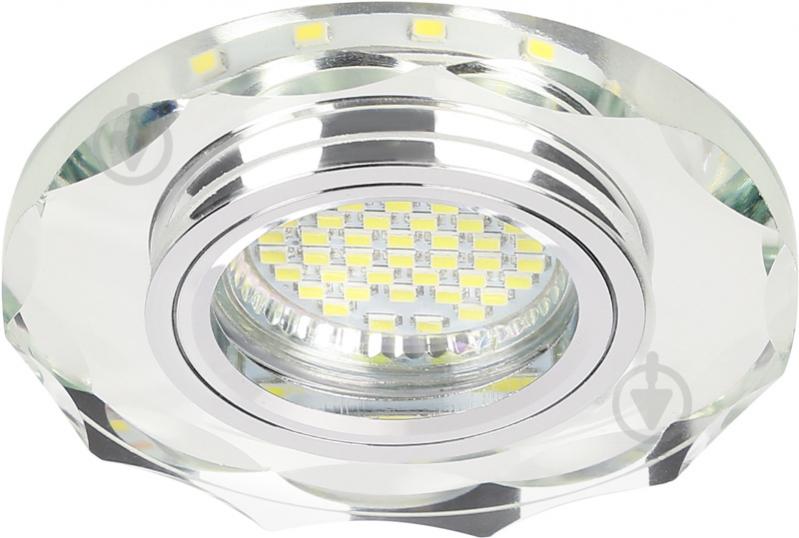 Светильник точечный Accento lighting MR16 с LED-подсветкой 3 Вт GU5.3 4000 К зеркальное стекло ALHu-MKD-E005 - фото 1