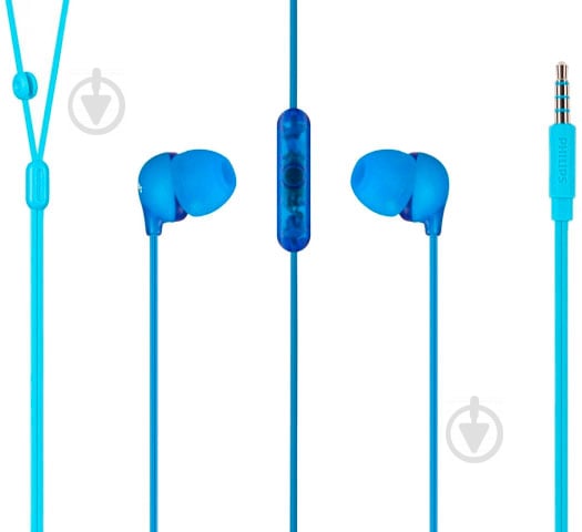 Навушники Philips SHE2405BL/00 blue - фото 2