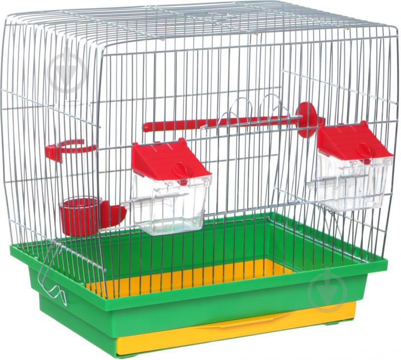 Клетка Канар цинк 33x23x31 см - фото 1