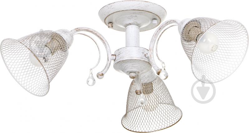Люстра потолочная Luce 613 3x40 Вт E14 белый - фото 1