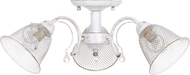 Люстра потолочная Luce 613 3x40 Вт E14 белый - фото 2