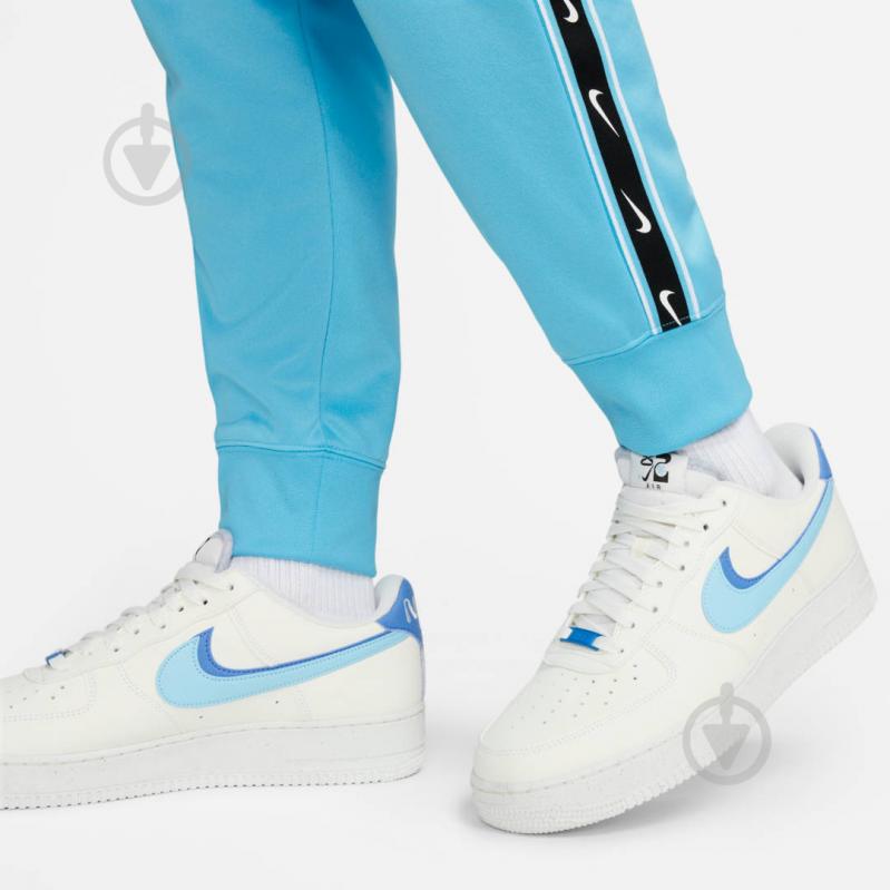 Брюки Nike M NSW REPEAT SW PK JOGGER DX2027-416 р. L голубой - фото 6