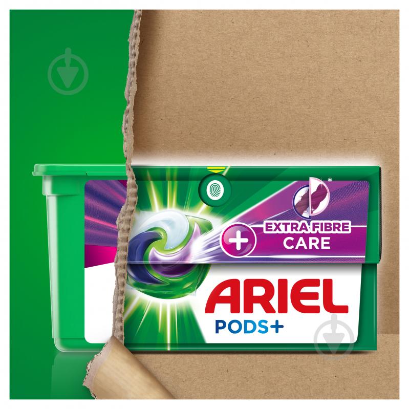 Капсули для машинного прання Ariel PODS + Екстразахист кольору та волокон 30 шт. - фото 11