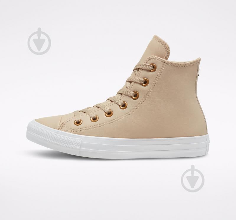 Кеды Converse CTAS HI 568660C р.37,5 бежевый - фото 2