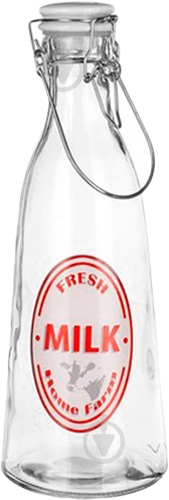 Бутылка для молока Banquet Fresh Milk 1 л 04K1238L прозрачная - фото 1