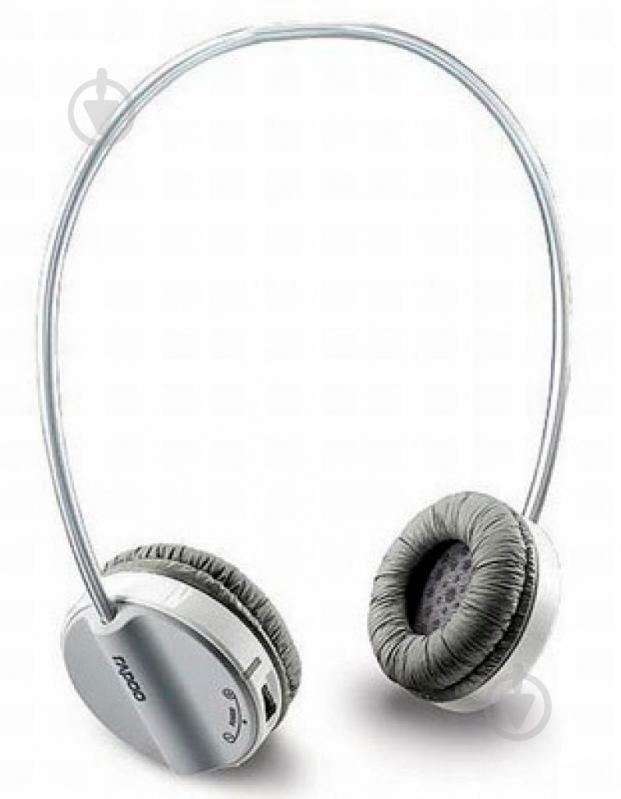Наушники RAPOO Wireless Stereo Headset H3050 grey - фото 2