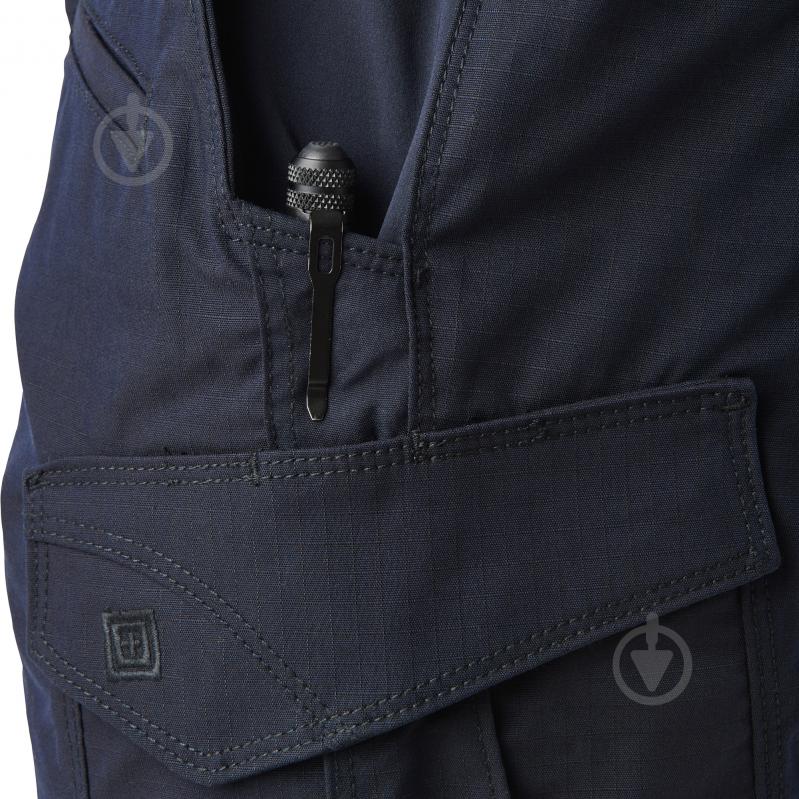 Брюки тактические 5.11 Tactical "ICON PANTS" р. W35/L34 dark navy 74521-724 - фото 6