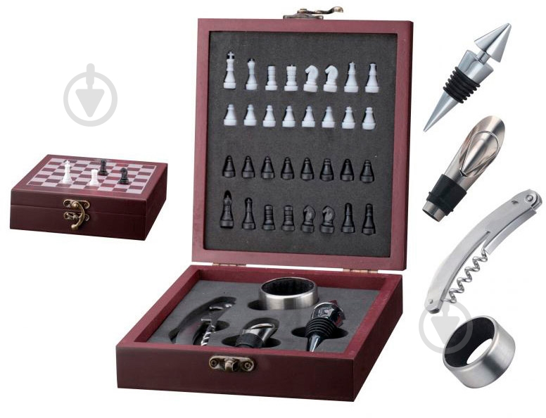 Набор для бара Peterhof Chess 37 предметов PH-12884 - фото 2