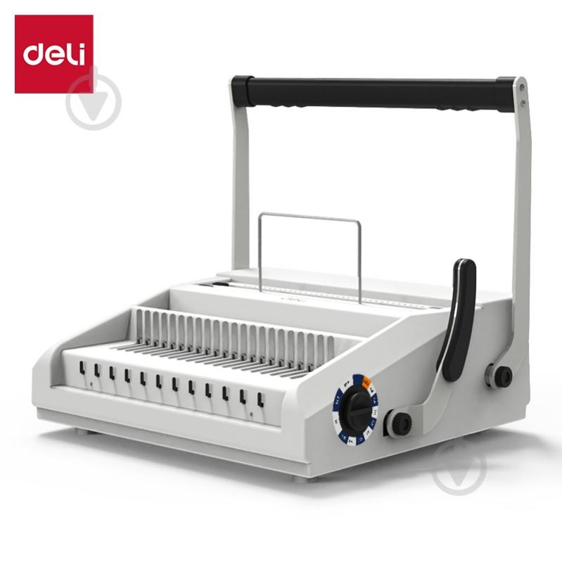 Перфобіндер 2 в 1 Т328 Deli - фото 1 Перфобіндер 2 в 1 Т328 Deli - фото 1