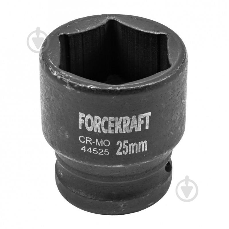 Головка ударная 25 мм 6-гранная 1/2'' Forcekraft FK-44525 - фото 1