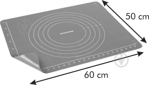Поверхня для розкачування тіста DELICIA SiliconPRIME 60x50 см 629449 Tescoma - фото 5