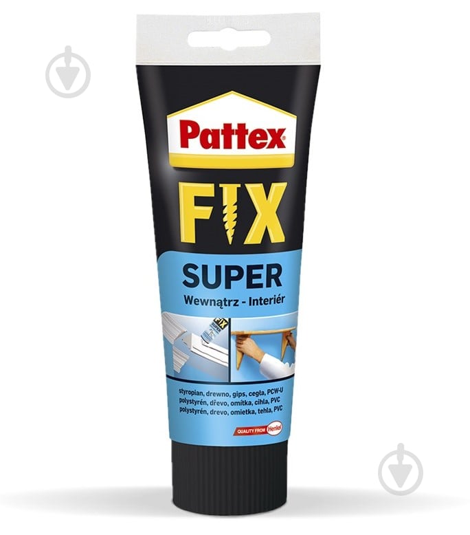 Клей монтажный Pattex Fix SUPER 50 мл - фото 1