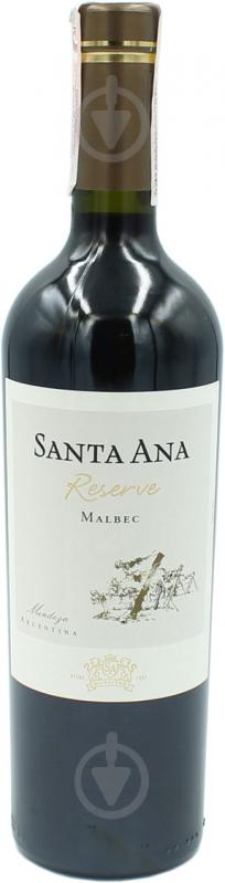 Вино Santa Ana Classic Malbec червоне сухе 0,75 л - фото 1