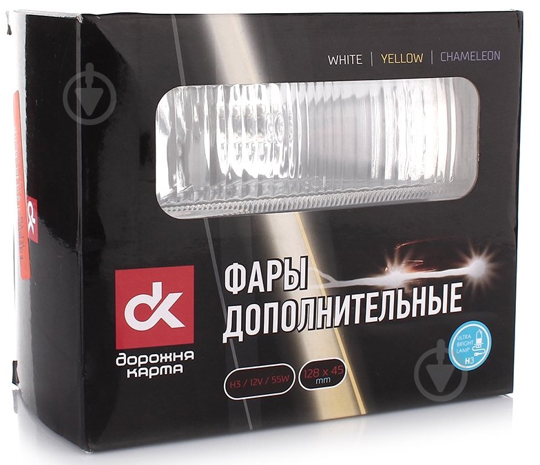 Фара Дорожня карта DK-W010 55 Вт - фото 5
