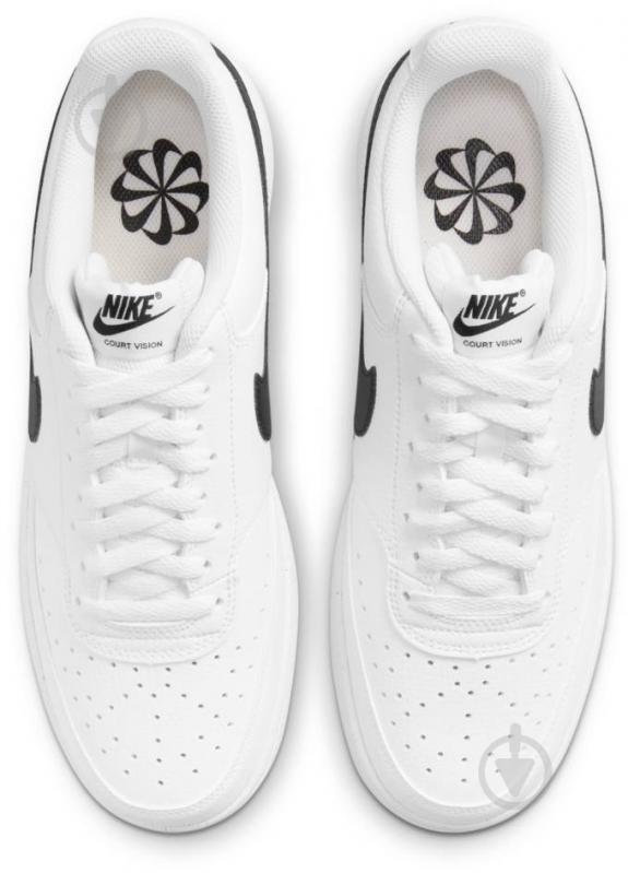 Кроссовки мужские демисезонные Nike COURT VISION LOW NEXT NATURE DH2987-101 р.47 белые - фото 6