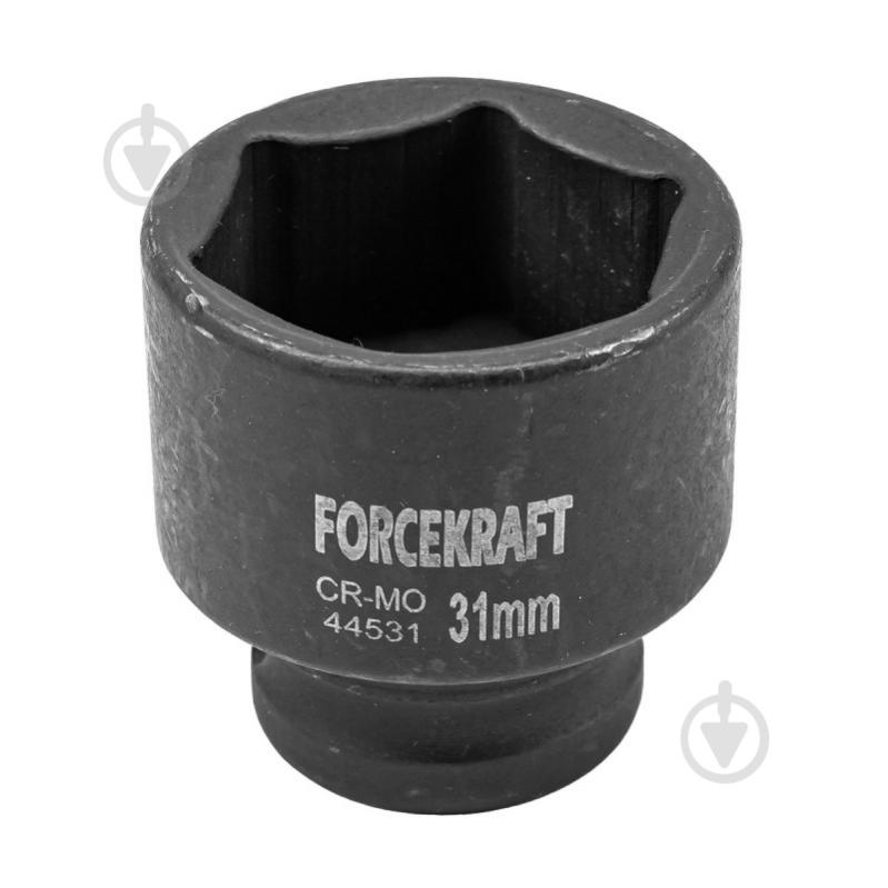 Головка ударная 31 мм 6-гранная 1/2'' Forcekraft FK-44531 - фото 1