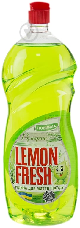 Засіб для ручного миття посуду Lemon Fresh Lemon Fresh Розмарин 1,5 л - фото 1