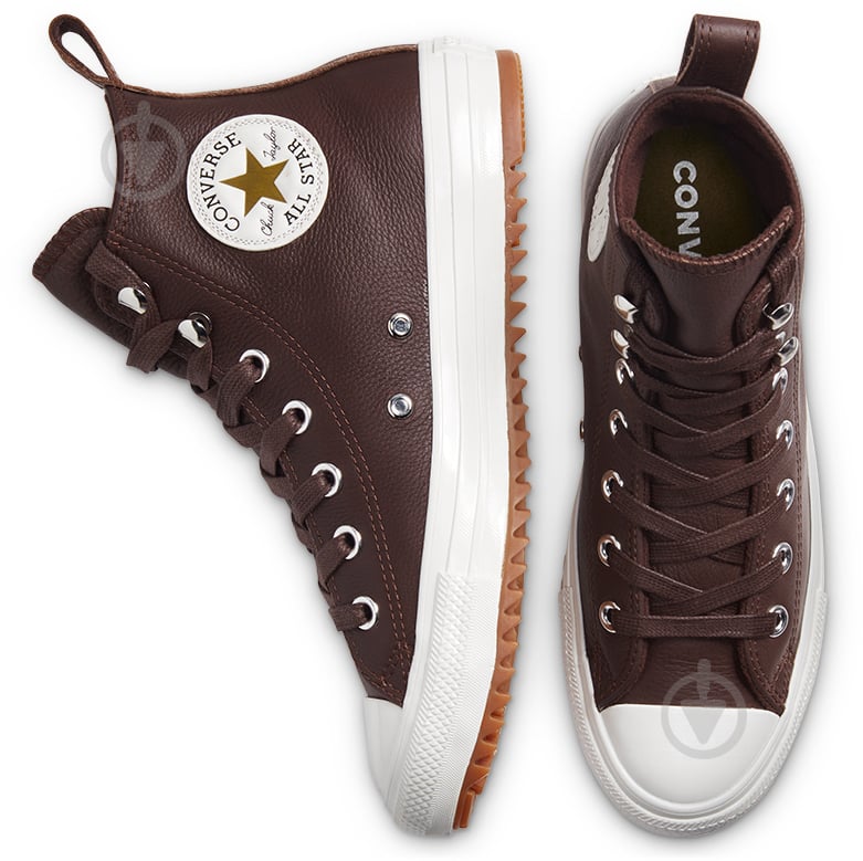 Кеды Converse CTAS HIKER HI 568812C р.37,5 коричневый - фото 4